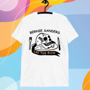 Max Azzarello Bernie Sanders Eat The Rich T-Shirt