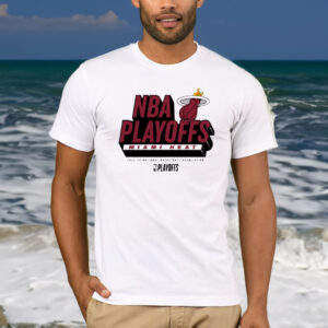 Miami Heat 2024 Nba Playoffs Defensive Stance T-Shirt