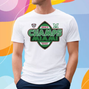 Miami Redhawks 2023 Mac Champions T-Shirt