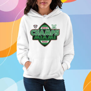 Miami Redhawks 2023 Mac Champions T-Shirt Hoodie