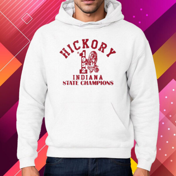 Michael Lombardi Hickory 1952 Indiana State Champions Shirt Hoodie