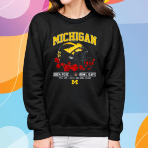 Michigan 2024 Rose Bowl Game Mon Jan 1 2024 Rose Bowl Stadium T-Shirt Sweatshirt