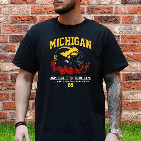 Michigan Wolverines 2024 Rose Bowl Game Go Michigan Shirt