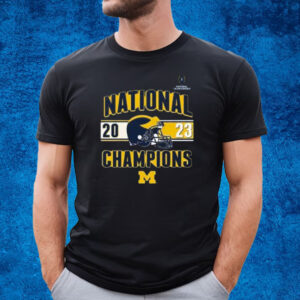 Michigan Wolverines College Football Playoff 2023 National Champions T-Shirt