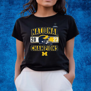 Michigan Wolverines College Football Playoff 2023 National Champions T-Shirts