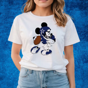 Mickey Mouse Dallas Cowboys Football T-Shirts