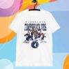 Minnesota Timberwolves Looney Tunes NBA Basketball T-Shirt