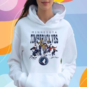 Minnesota Timberwolves Looney Tunes NBA Basketball T-Shirt