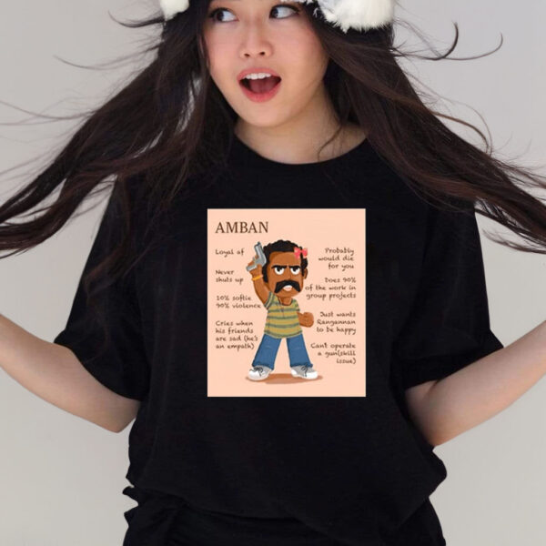 Miriam Amban Aavesham Character T-Shirts