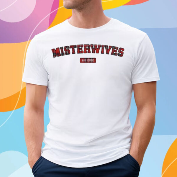 Misterwives Est 2012 Tartan T-Shirt