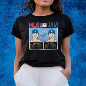 Mlb Jam Dodgers Ohtani T-Shirts