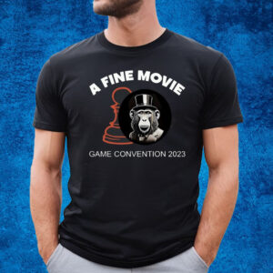 Monkey A Fine Movie Game Convention 2023 T-Shirt