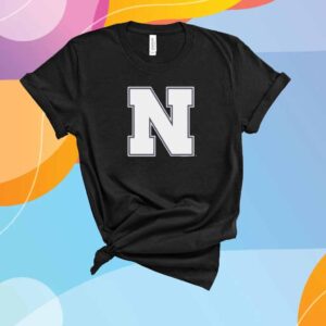 NE LOGO HEAVYWEIGHT CHARCOAL SHIRT