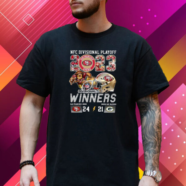 NFC Divisional Winners SF 49ers 24-21 Packers Shirt