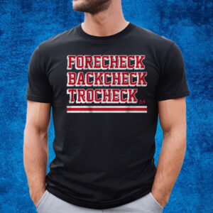 NYC Hockey Forecheck, Backcheck, Trocheck T-Shirt