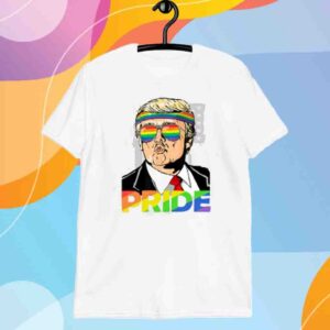 Nathan Hale Wearing Trump Lgbt Gay Pride Month Shirt