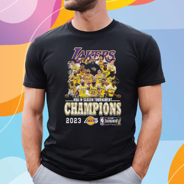 Nba In-Season Tournament Champions 2023 Los Angeles Lakers T-Shirt