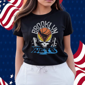 Nba X Grateful Dead X Nets Skull Shirts