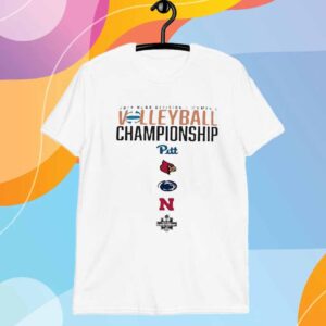 Ncaa Division I Women’s Volleyball Championship Pittsburgh Cardinals Penn State Cornhuskers 2024 T-Shirt