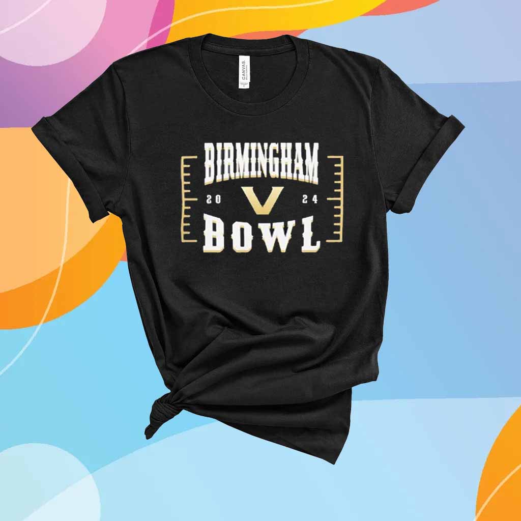 Ncaa Vanderbilt Commodores 2024 Birmingham Bowl T-Shirt