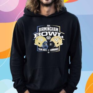 Ncaa Vanderbilt vs Georgia Tech Football 2024 Birmingham Bowl Head to Head T-Shirt