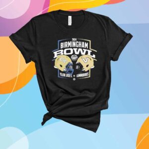 Ncaa Vanderbilt vs Georgia Tech Football 2024 Birmingham Bowl Head to Head T-Shirt