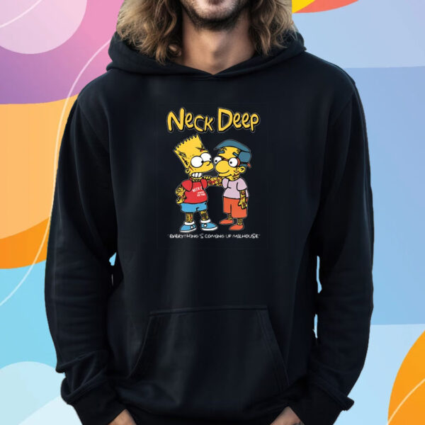 Neck Deep Tatooed Simpsons T-Shirt Hoodie