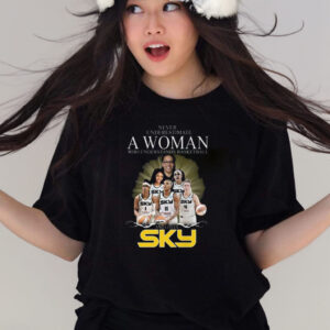 Never Underestimate A Woman Who Understands Basketball And Loves Chicago Sky T Shirts