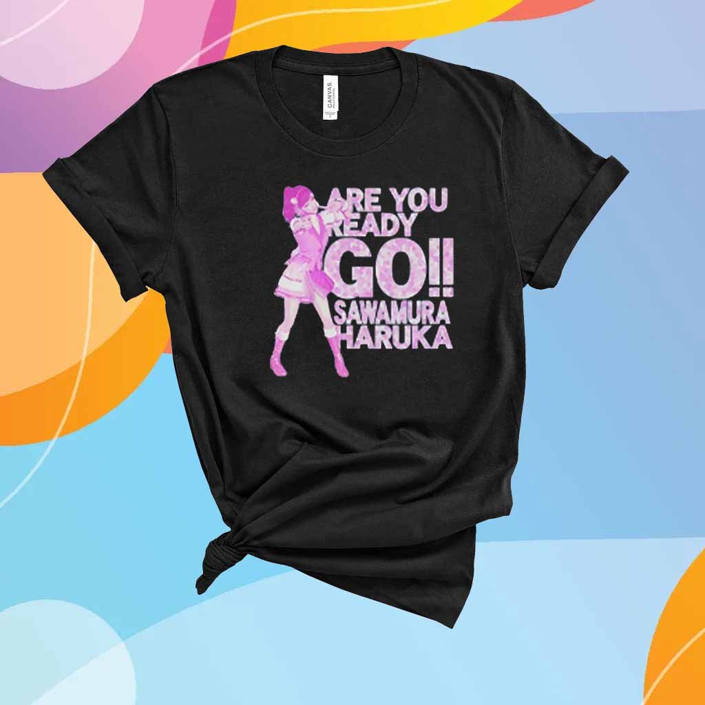 Nishikizo Are You Ready Go Sawamura Haruka T-Shirt