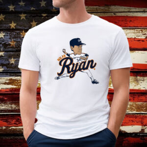 Nolan Ryan Caricature Shirt, Houston