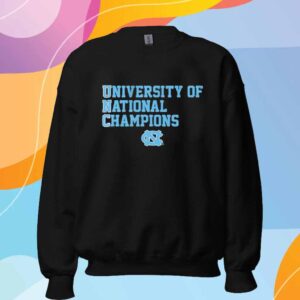 North Carolina Tar Heels University of National Champions T-Shirt