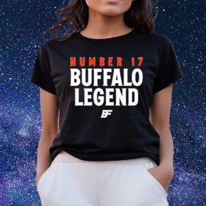 Number 17 Buffalo Legend T-Shirts