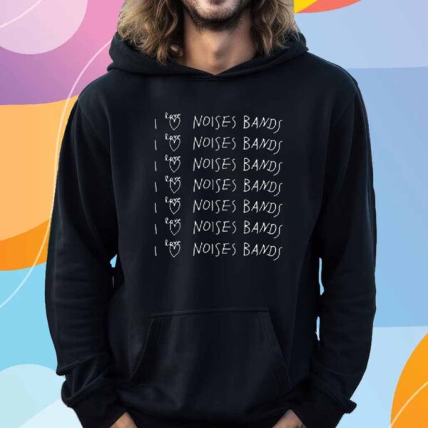 Nwn Productions Sakis I Love Noises Bands T-Shirt