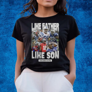 OSU Football Marvin Harrison Jr Like Father Like Son T-Shirts