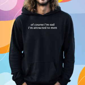 Of Course I’m Sad I’m Attracted To Men T-Shirt Hoodie