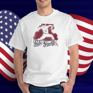 Official Gabe Gaeckle Pitcher Arkansas Razorbacks Baseball NCAA Graphic T-Shirt