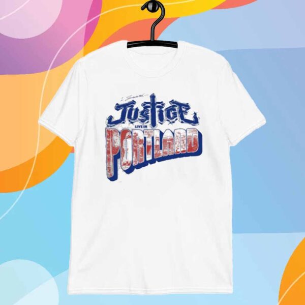 Official Justice Band Live In Portland Signature Shirt