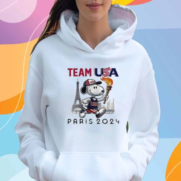 Official Team USA Snoopy Olympic 2024 Sand Version Shirt