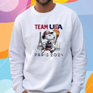 Official Team USA Snoopy Olympic 2024 Sand Version Shirt