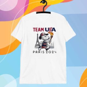 Official Team USA Snoopy Olympic 2024 Sand Version Shirt