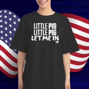 Official The Walking Dead Little Pig Little Pig Let Me In Negan Little Pig T-Shirt