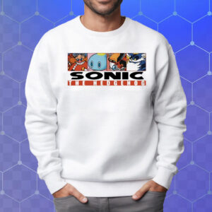 Og Box Logo Sonic The Hedgehog T-Shirt Sweatshirt