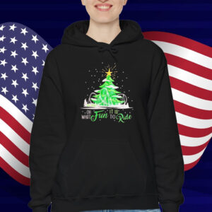 Oh What Fun It Is To Ride Holiday Six Flags Christmas T-Shirt
