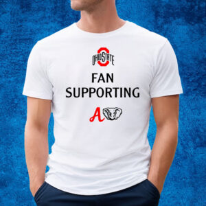 Ohio State Fan Supporting T-Shirt