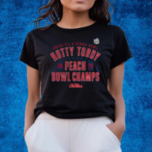 Ole Miss Rebels Hotty Toddy 2023 Peach Bowl Champions Mindset T-Shirts