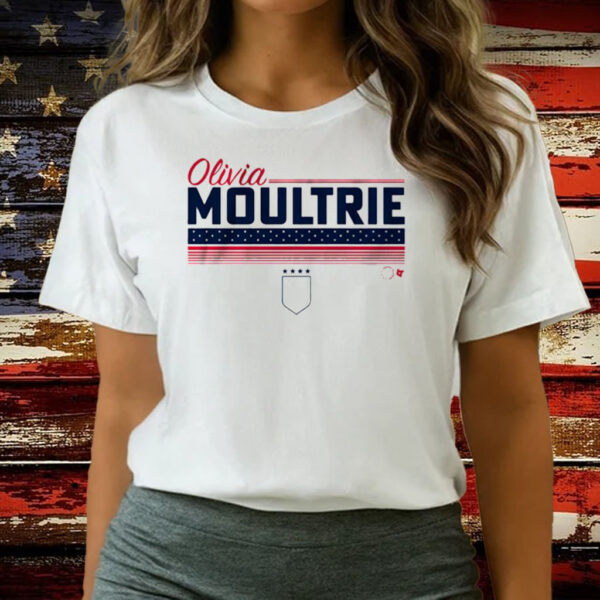 Olivia Moultrie Stripe USWNTPA T-Shirts