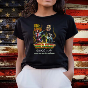 One Love Bob Marley King Of Reggae Thank You For The Memories Tee Shirts