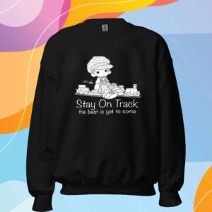 Online Ceramics Precious Moments Stay On Track T-Shirt