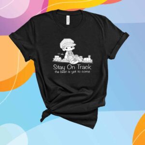 Online Ceramics Precious Moments Stay On Track T-Shirt