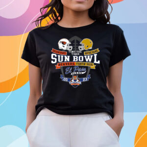 Oregon State Beavers Vs Notre Dame Fighting Irish 2023 Sun Bowl T-Shirts